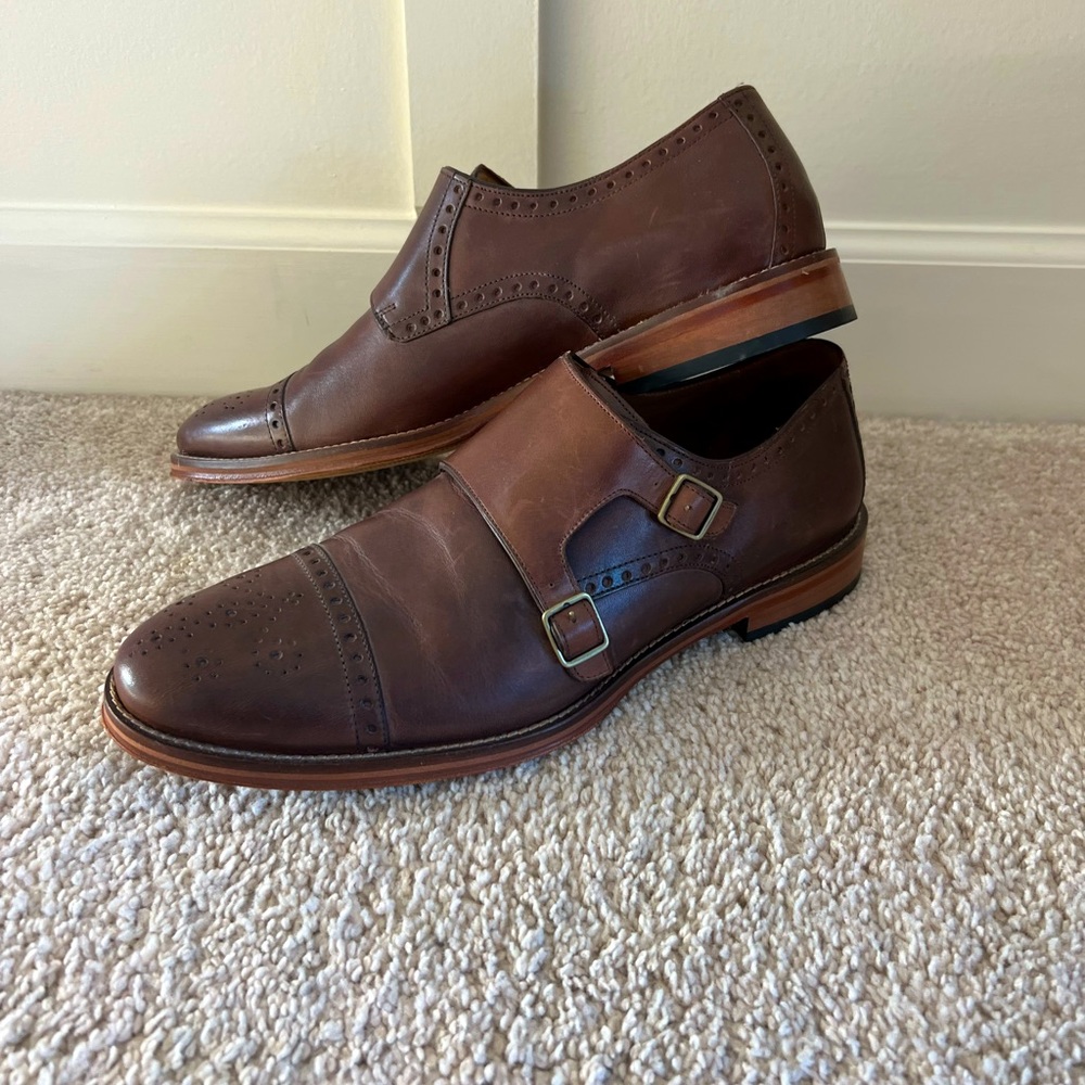 Johnston & Murphy men’s dress shoe. WORN ONCE!